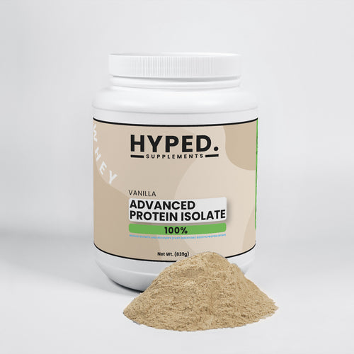 HYPED WHEY PROTEIN POWDER (VANILLA)