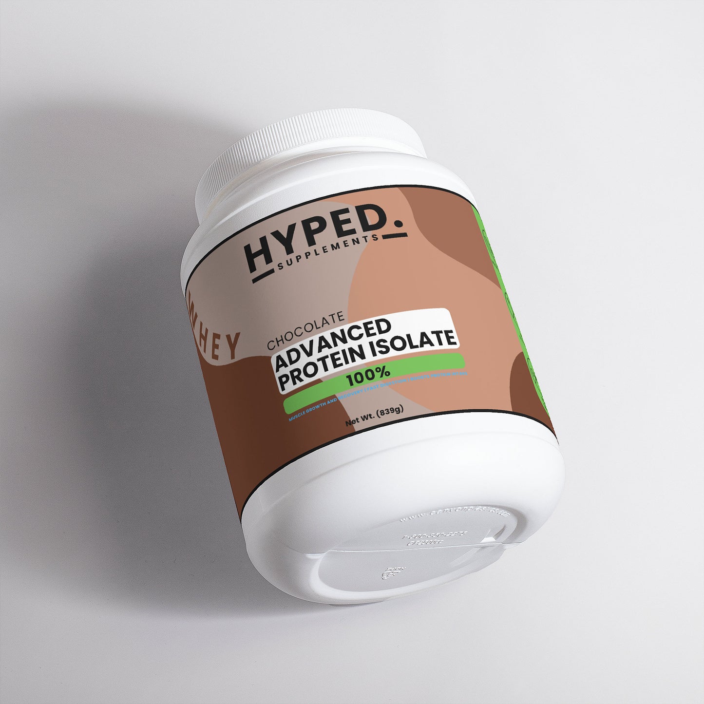 HYPED WHEY PROTEIN POWDER (CHOCOLATE)